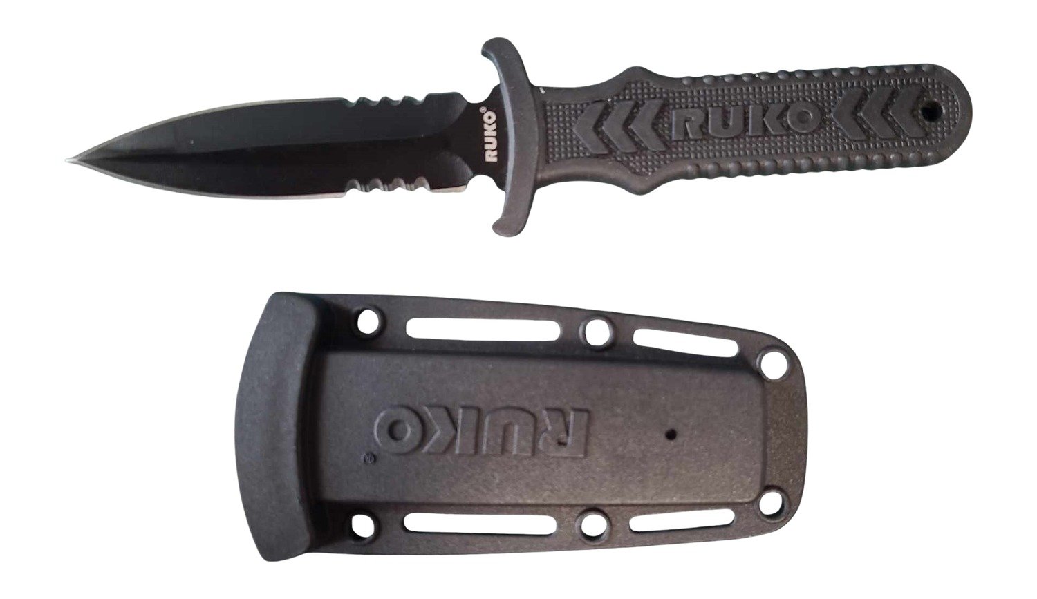 RUKO RUK0097L 4 Inch 440A TIN Spear Point Boot Clip - RUKO
