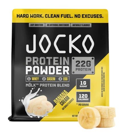Buy Jocko Banana Cream Protein Powder Bag online