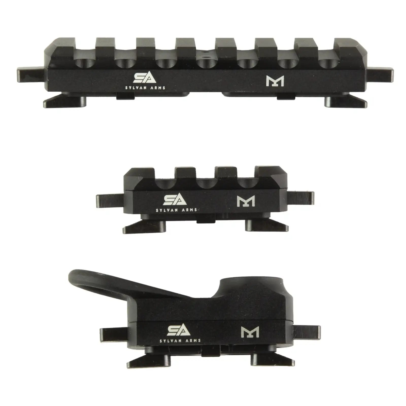 Buy Sylvan Arms 3-Piece QD Rail Sling Mount M-LOK Black Anodized online