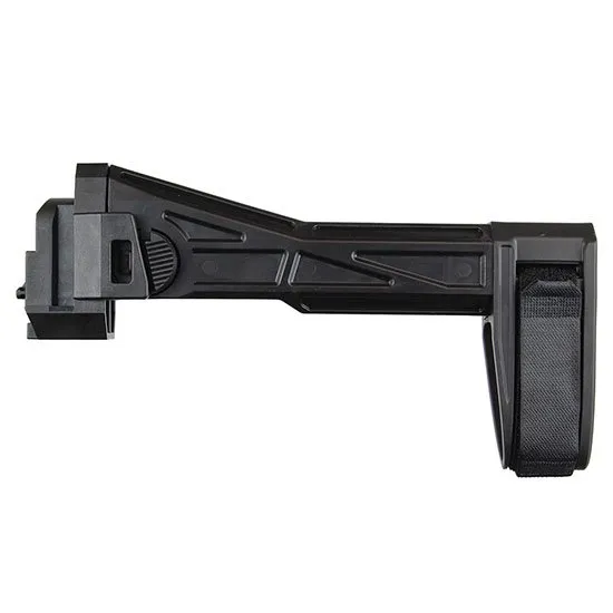 SB-Tactical BREN2-01-SB: Lightweight, Right Side-Folding Brace, Black, Proudly USA-Made - SB Tactical