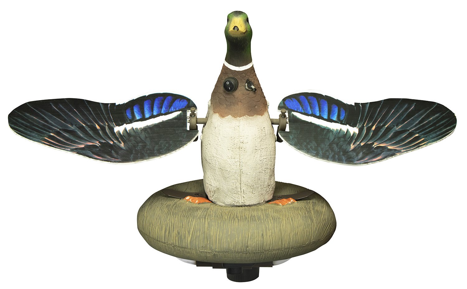 Higdon Outdoors 53077 XS Splashing Flasher Mallard Decoy 12V Li-ion Timer - Higdon Outdoors