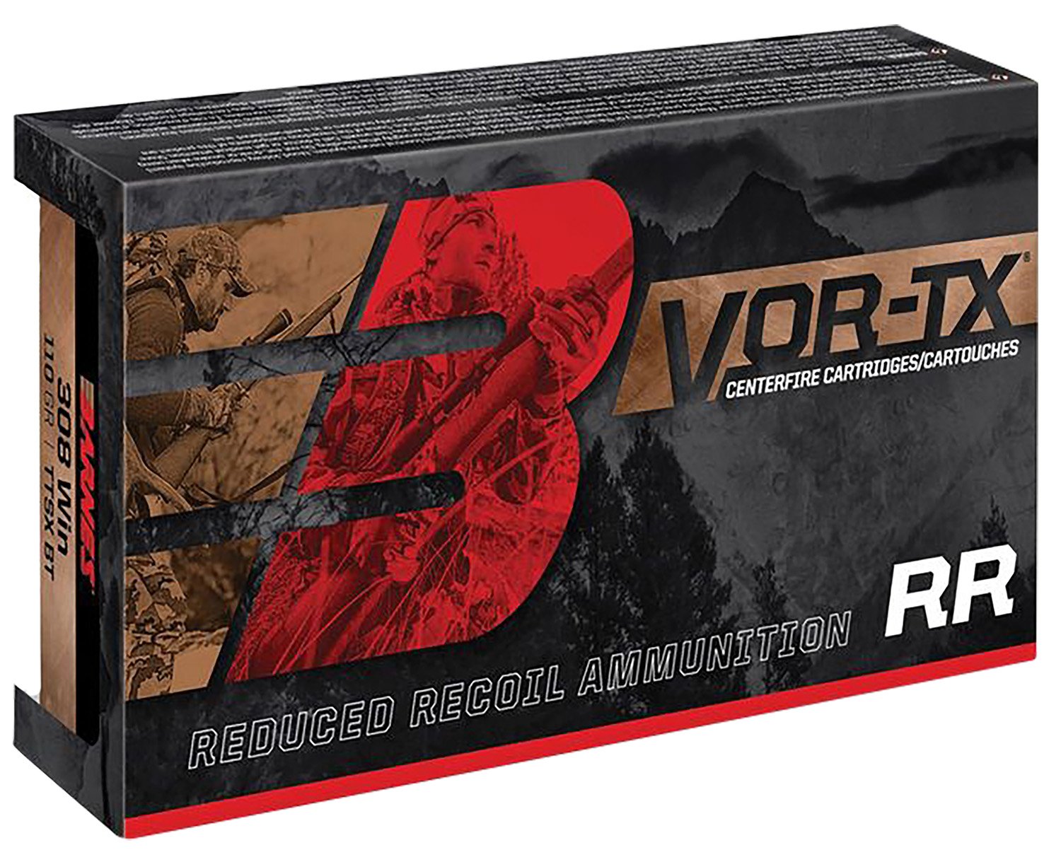 Browning VOR-TX 300 Win 130gr TTSX Boat Tail 20 Rounds 32239 - Browning - 300 Win
