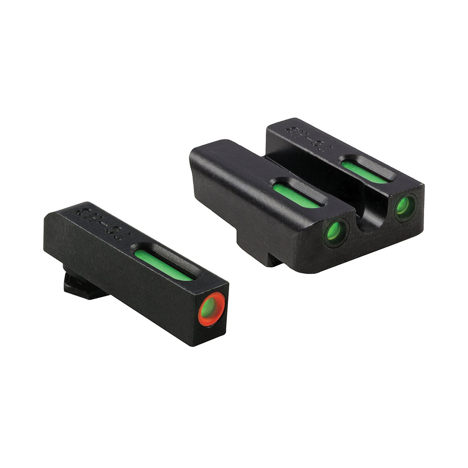 Truglo TFX Pro Glock Low Set Green Rear Orange Front Sight - Truglo