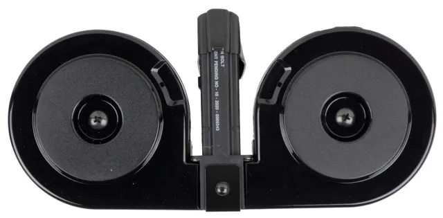 RWB Magazines Drum Ar-15 5.56 BLK With Black Cover 100Rd AR100B