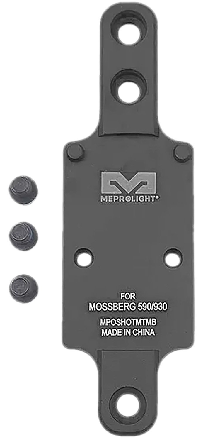 Meprolight 901141042 Optics Plate Mossberg 930/590 RMR Matte Black Aluminum - Meprolight