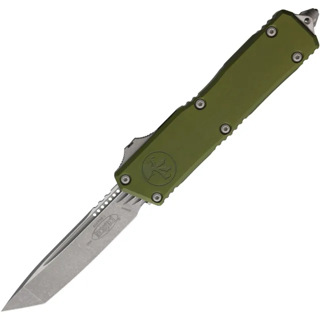 Microtech Scarab II G3 3.97 In Apocalyptic OD Green ALU Hndl - MICROTECH for sale at Iron and Lace