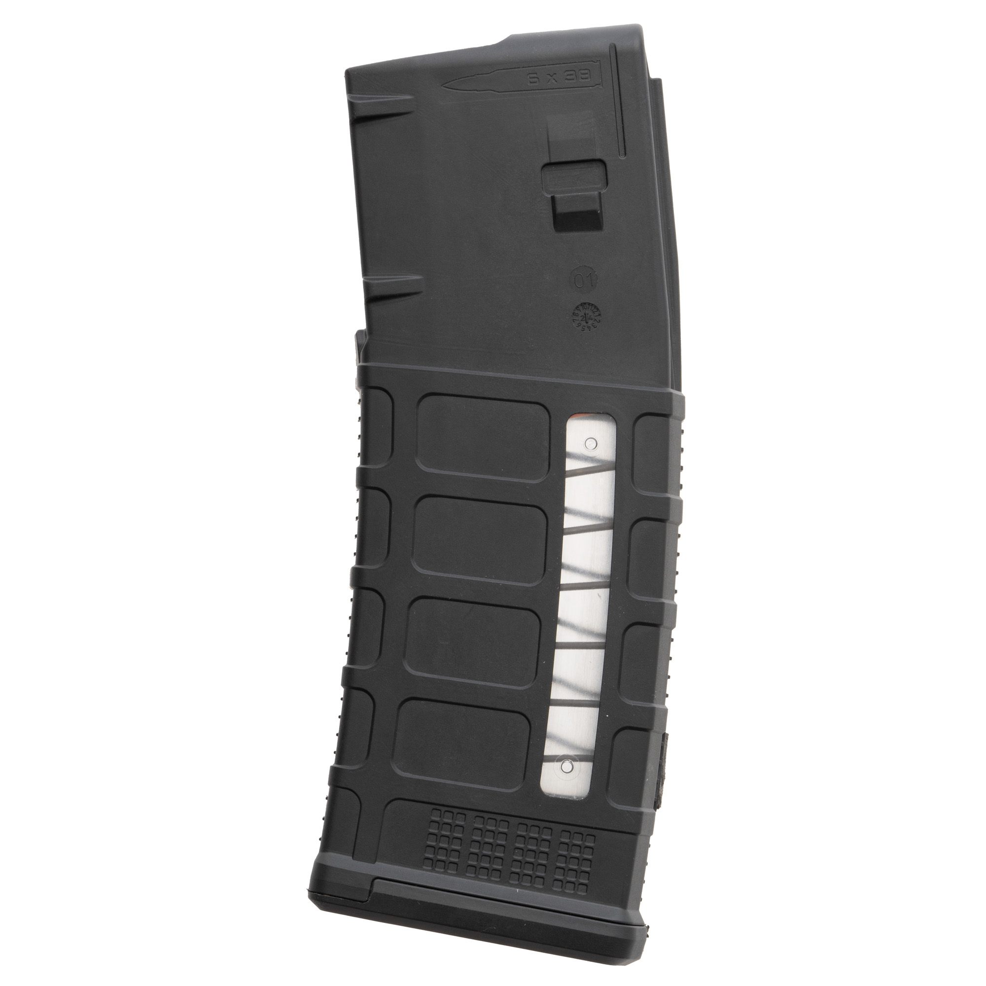 Magpul MAG1490-BLK 25rd 6mm ARC Black Polymer Magazine - Magpul Industries - 25RD
