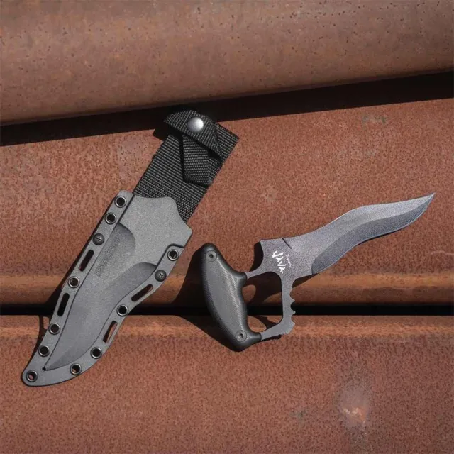 Cold Steel Demko Java Push Dagger 6 Kriss Blade Black - Cold Steel