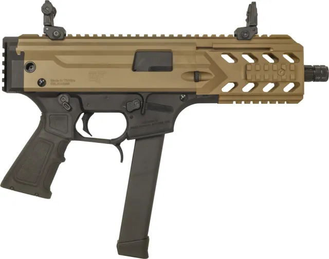 Buy GFORCE ARMS 9MM LUGER 33+1 6 4140 Steel Black|FDE Cerakote online