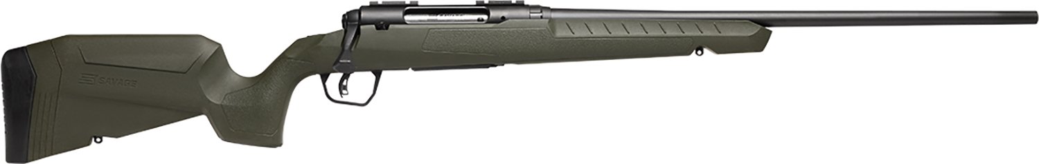 Savage 32110 Axis 350 Legend Rifle 4+1 Matte Black OD Green Stock