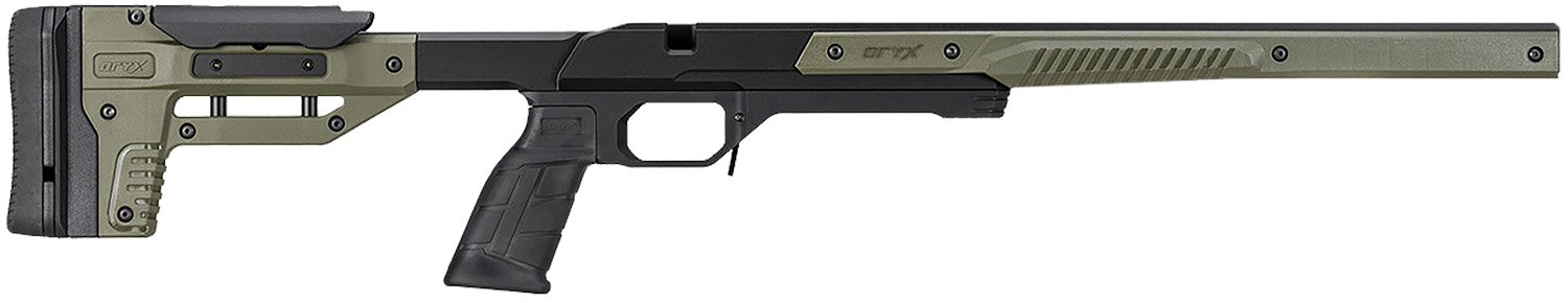 Mdt Sporting Goods Inc 103642ODG Oryx Sportsman OD Green Aluminum Savage/ Long Action 32.25" - MDT