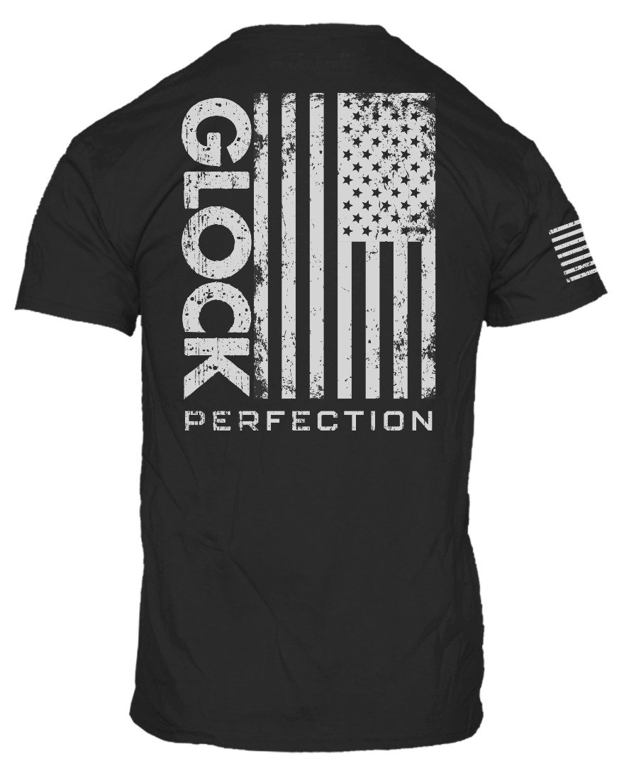 Buy Glock PERFECTION FLAG TEE AP96394 XL Black online