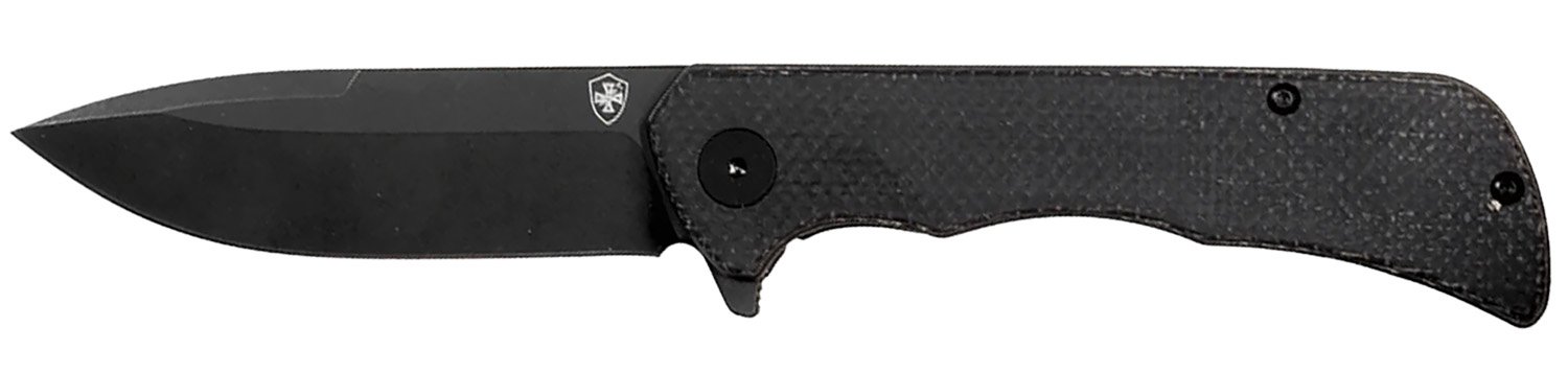 Buy Templar Paladin PFMBK321 3.27 In D2 Steel Black Micarta Folding Knife online