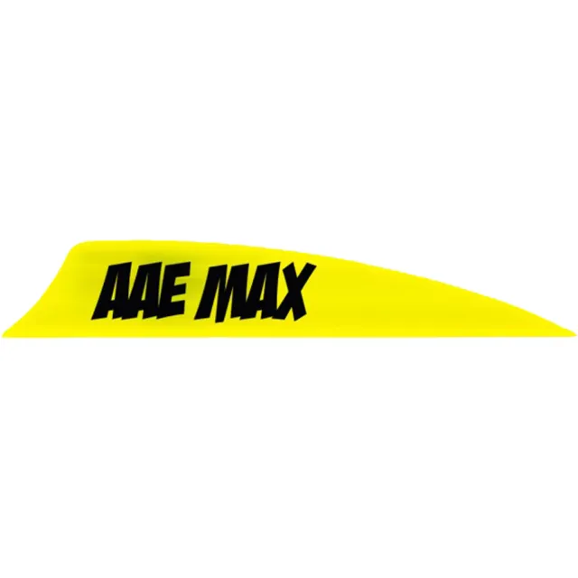 Buy AAE Max 2.0 Shield Cut Vanes Yellow 50 pk. online