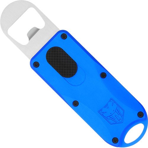 Buy CobraTec Knives CTOTFBOBLU Bottle Opener Blue Aluminum/Stainless Steel online
