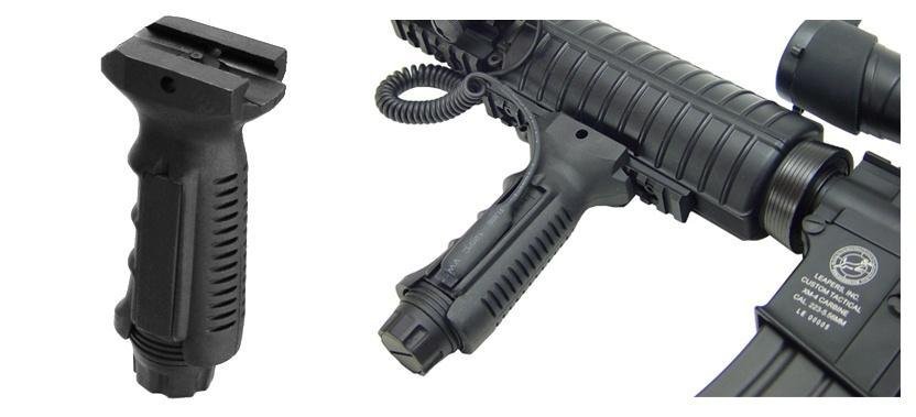 Leapers UTG Vertical Foregrip Black Polymer RB-FGRP168B - Leapers