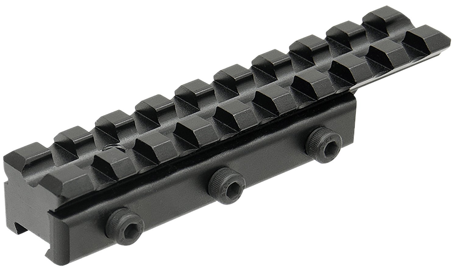 UTG Leapers MNTPMTOWLA Picatinny Adapter 3.94 In Matte Black Aluminum