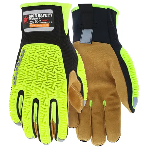 MCR Safety Predator Impact 3 Sasquatch CutPro XL Cut-Resistant - MCR Safety