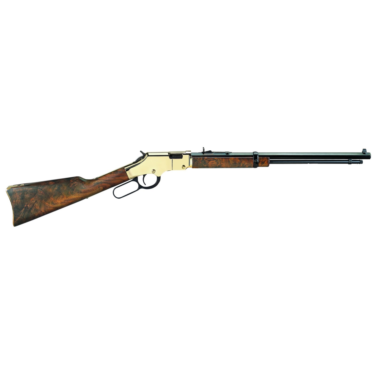 Henry H004V Golden Boy 17 HMR 12+1 20" Octagon Barrel Brasslite... - Henry Repeating Arms - 17 HMR