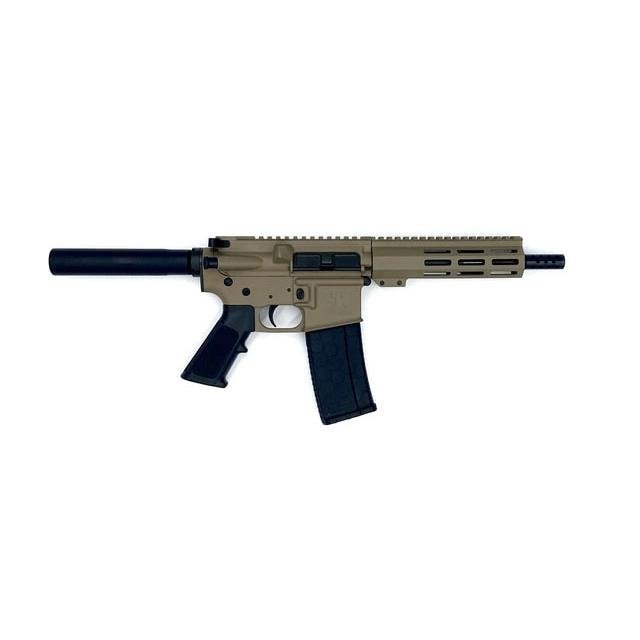 Buy GLFA GL15223PFDE .223 Wylde AR15 Pistol 7.5" Nitride Barrel FDE Finish online