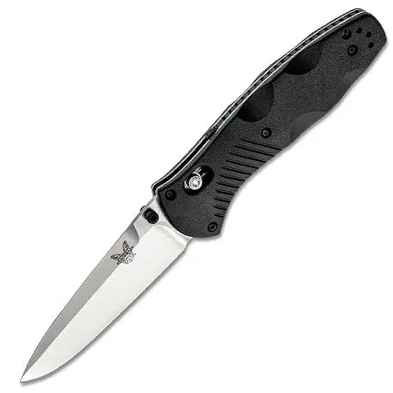 Benchmade 580 Barrage 3.6" 154CM Satin Blade Black Handle Knife