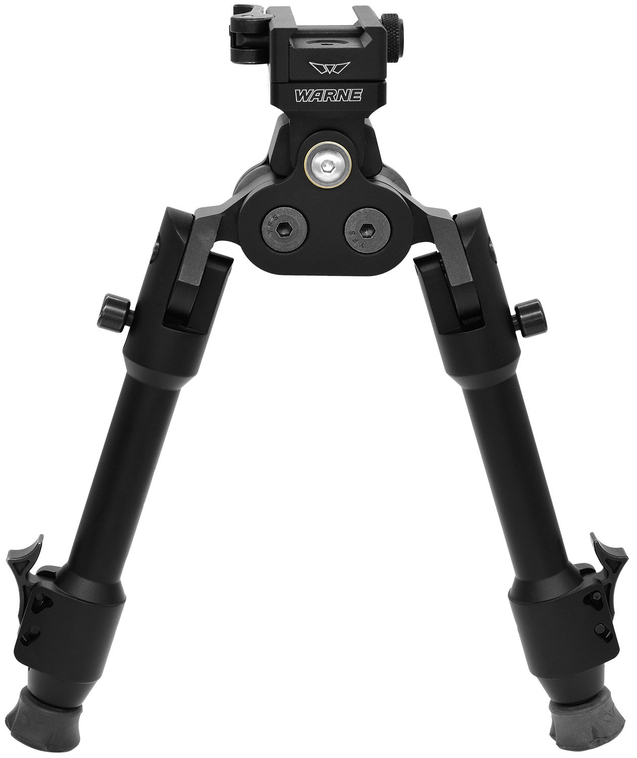 Warne 7923M Skyline Pro Bipod QD Picatinny Black 7075 Aluminum - Warne