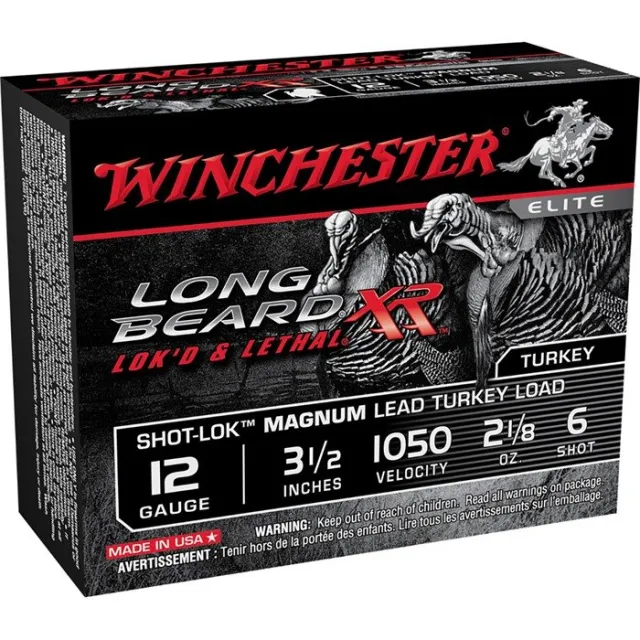 Winchester Long Beard XR Shot-Lok Magnum Load 12 ga. 3.5 in. 2 1/8 oz. 6 Shot