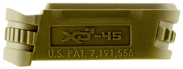 Buy Springfield Armory XDS5001MFDE Backstrap Sleeve made of Polymer with Flat Dark Earth Finish & 1 Piece Finish for 45 ACP Springfield XD-S with #1 Backstrap & 3.30" Barrel online