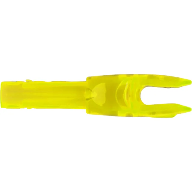 Easton 4mm G Nocks Yellow Large Groove 12 pk. - Easton