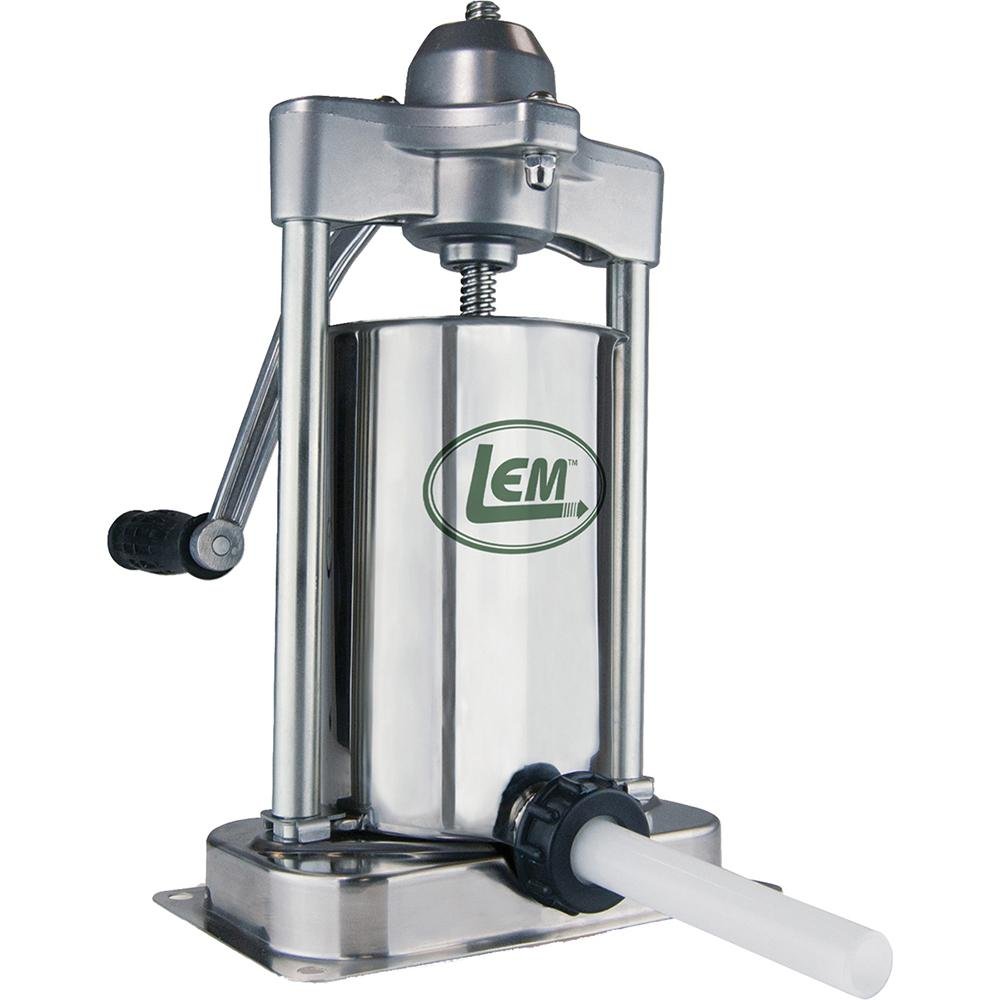 LEM Mighty Bite Sausage Stuffer 1607, 15lb Capacity, Stainless Steel - DNZ Products