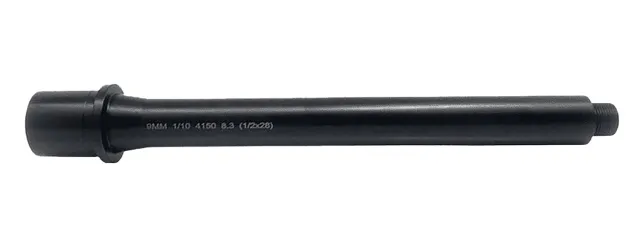 Lead & Steel Llc LS9MM8.3-28 AR9 Barrel 8.30" Nitride 1/2"x28 - L&S - 8.30"