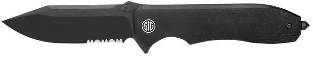 Eikonic VA9BBS Validus 3.78" M390 Blade, G10 Handle, Part Serrated - Sig Sauer
