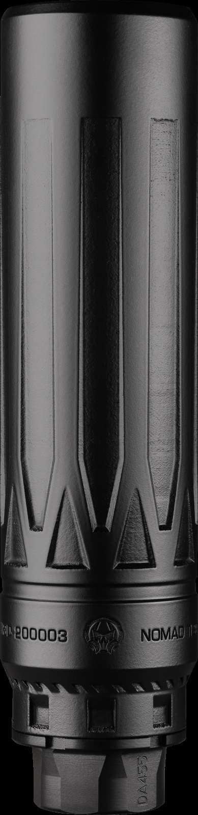 Dead Air Nomad-Ti XC 7.62mm 6.7 In 5/8x24 Black Xeno Adapter Omni Brake - Dead Air - 30 CALIBER | 7.62MM