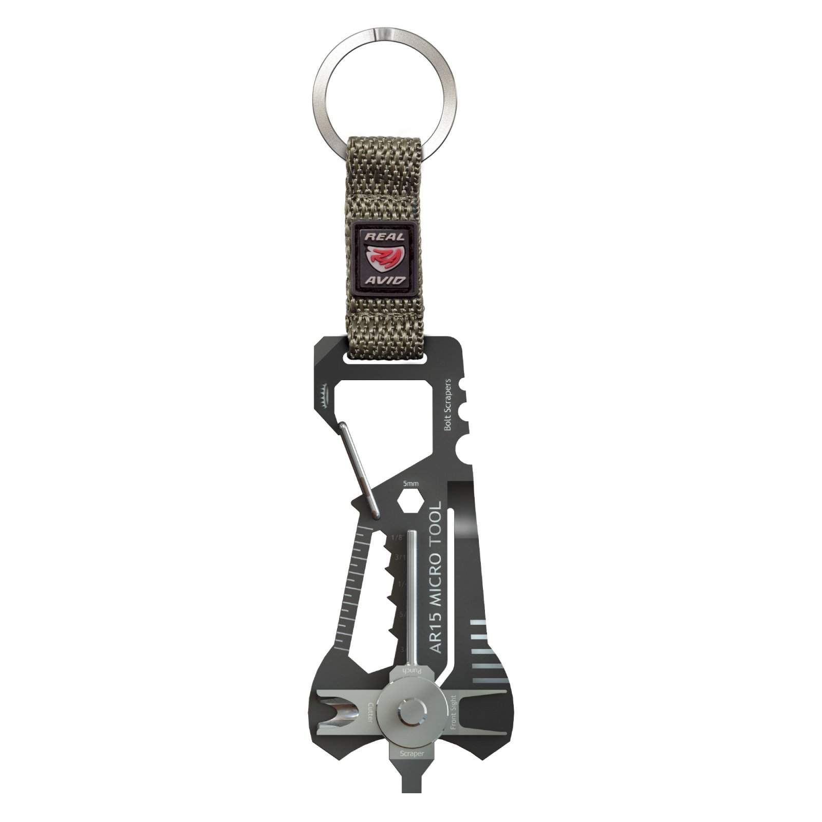 Real Avid AVMICROAR15 AR15 Micro Tool Stainless Steel Compact - Real Avid