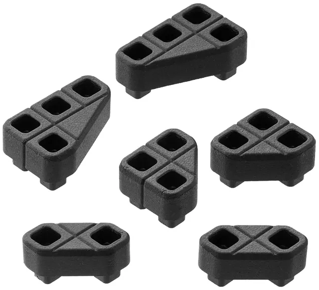 Magpul MAG1366-BLK DAKA Angled Block Kit, Black Polypropylene - Magpul Industries