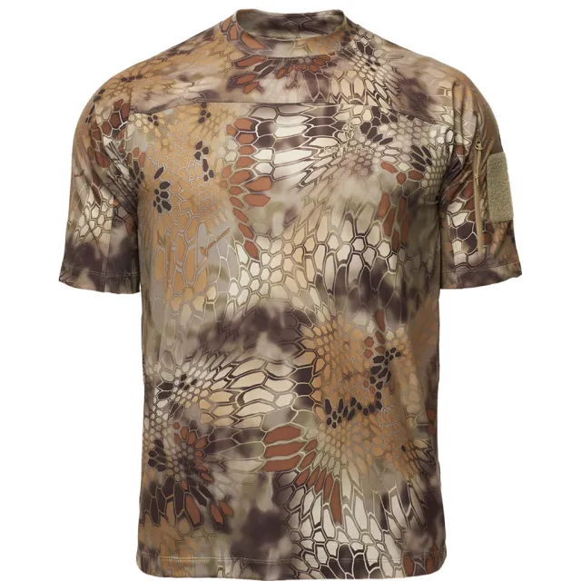 Kryptek 18VALSSRH5 Valhalla Crew Highlander Large, Quick-Dry, Breathable - Kryptek