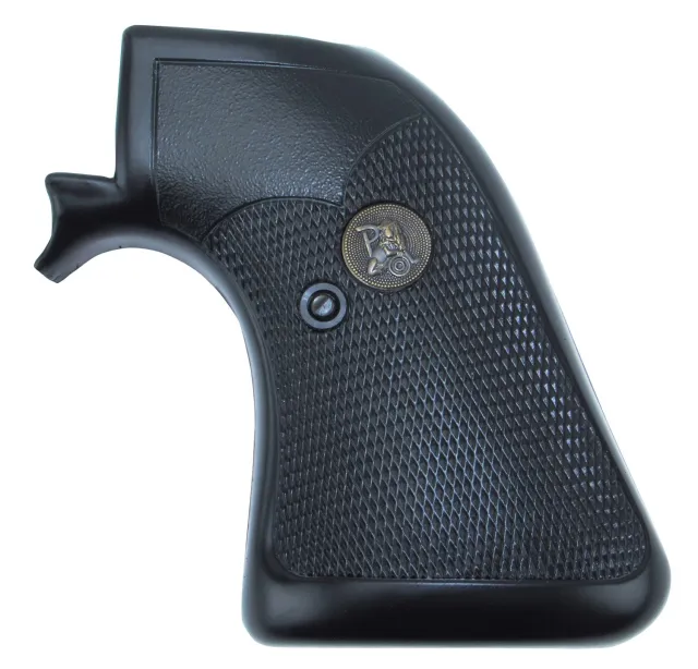 Pachmayr Presentation Grip Checkered Black Rubber for Ruger Blackhawk (New Model) - Pachmayr