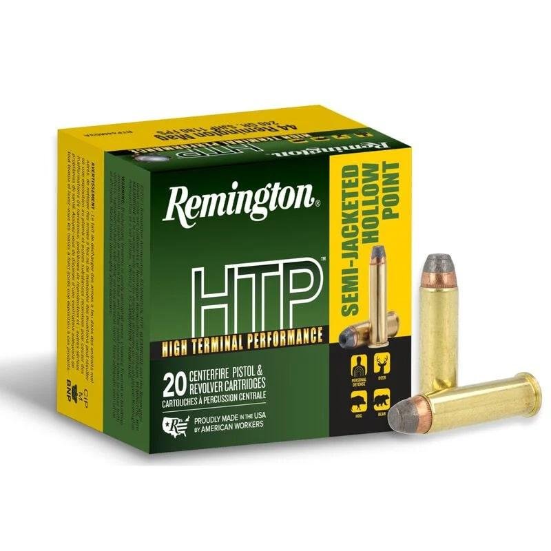Remington 23010 44 Remington Magnum 240 Grain Semi-Jacketed Hollow Point - Remington Arms Company, LLC - 44 Rem Mag
