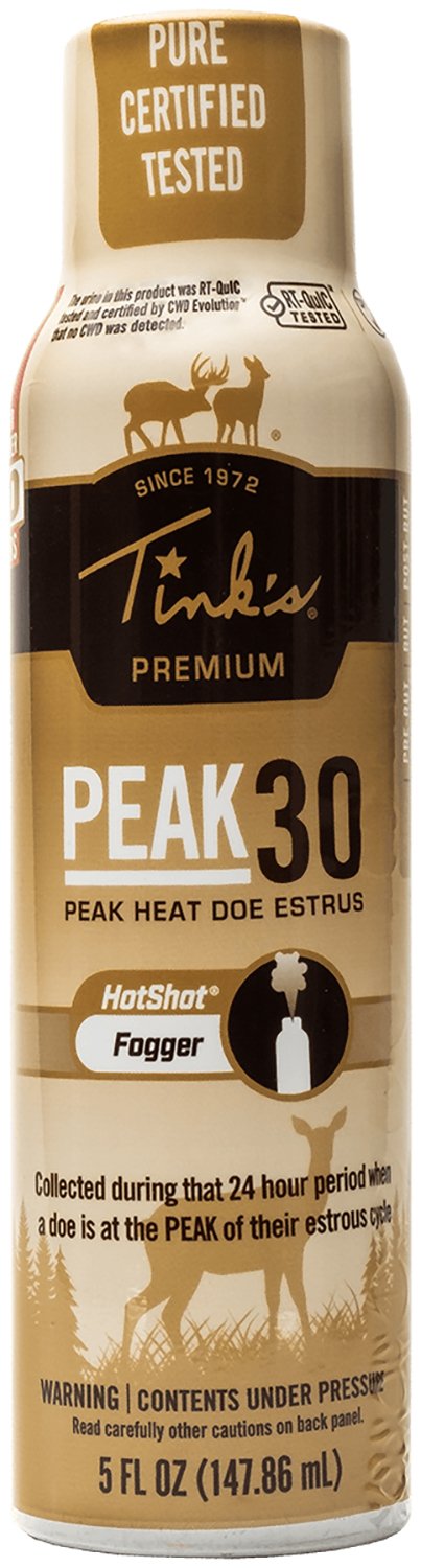 Tink's Scents PEAK30 Premium Doe Estrus Fogger 5 oz W5503 - TINK'S SCENTS