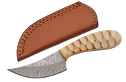 SZCO Rite Edge DM1429BO Burned Bone Skinner Knife 2.75 Inch - SZCO Rite Edge