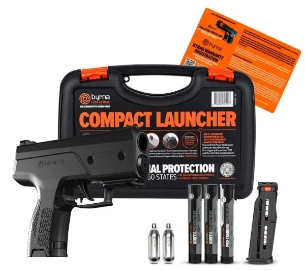 Byrna CL Universal Kit Steel Gray .68 Cal 2 Mags & Projectiles - Byrna Technologies