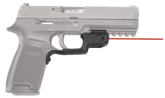 Crimson Trace 01-7770-1 Laserguard Red Laser Sight Sig P320 - Crimson Trace - 0.50" AT 50 FT