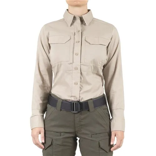 First Tactical W V2 Tactical LS Shirt Long-Sleeve Moisture-Wicking