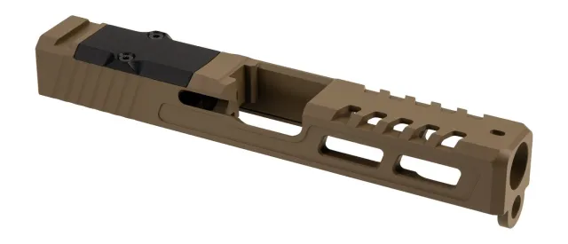 Zaffiri G19 ZPS2 FDE Optics Ready Glock Slide - ZAFFIRI