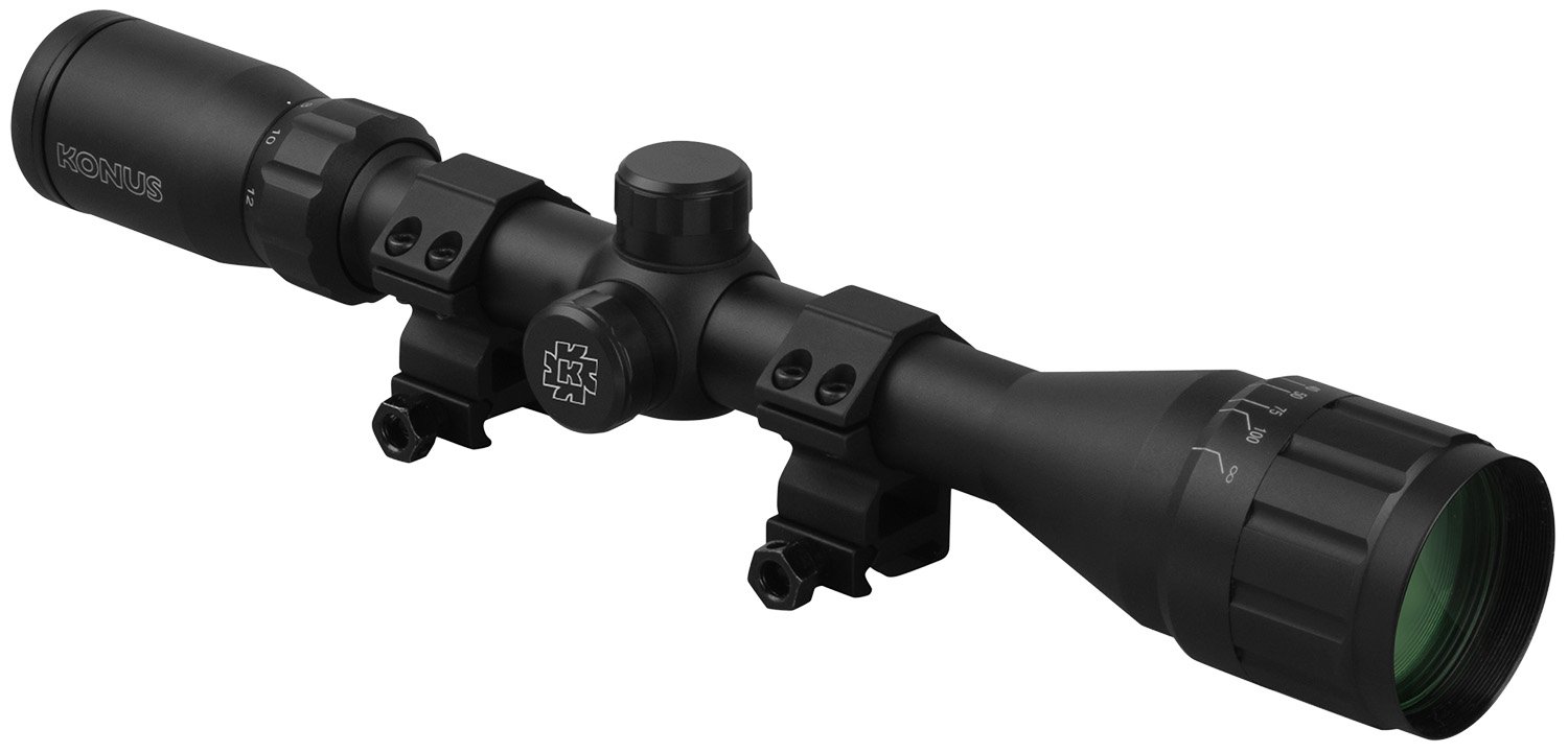 Buy Konus 7353 Fighter 4-12x40mm Ballistic Reticle Scope Fog/Shock/Waterproof online