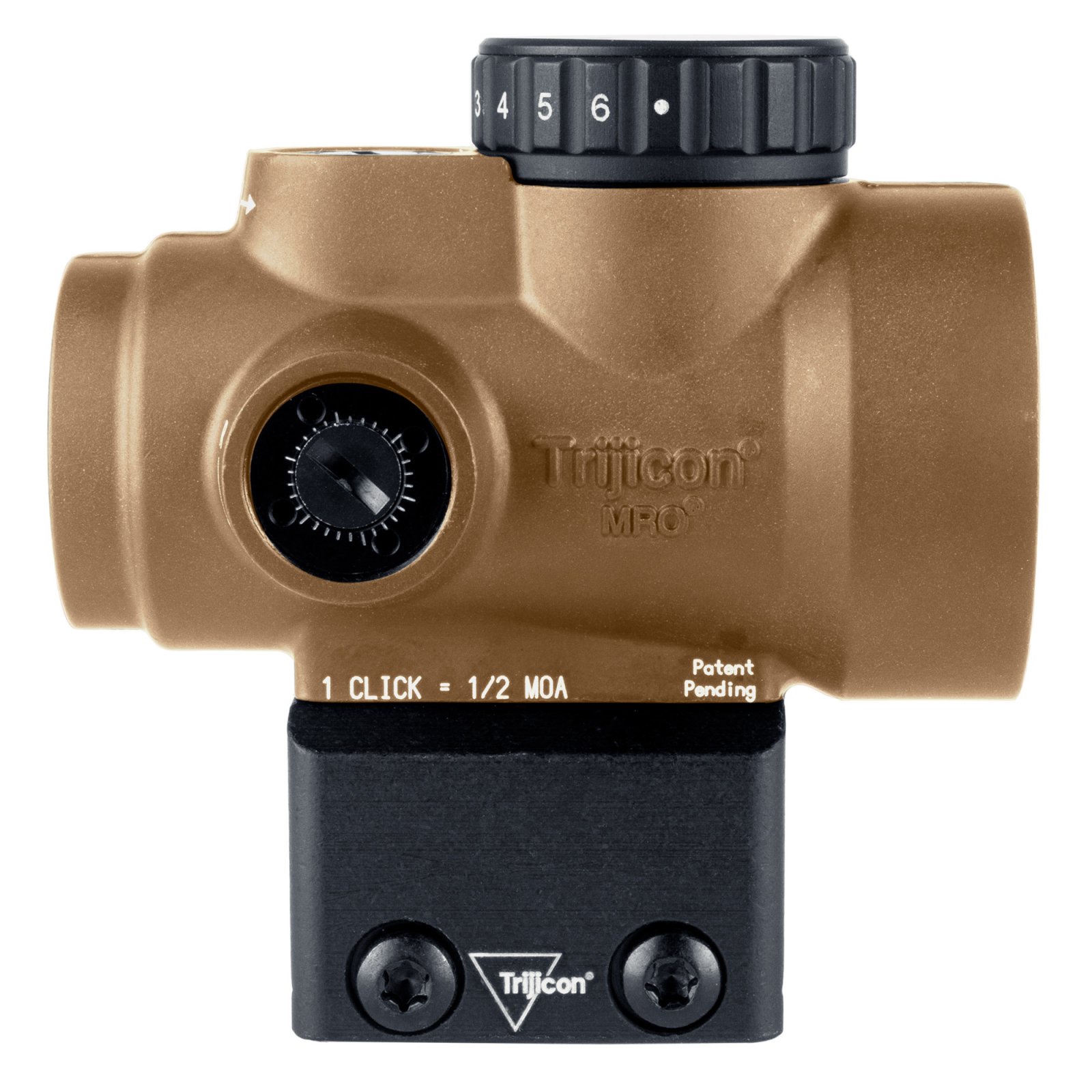 Buy Trijicon MRO SD 2200348 Coyote Tan 1x25mm 2 MOA Green Dot Reticle online