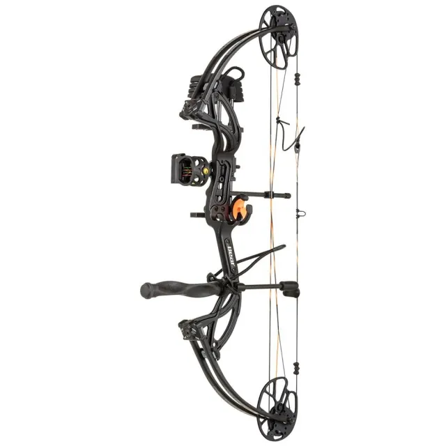 Bear AV02A21115R Royale RTH Bow Package Shadow RH 5-50 lbs 12-27 in. - Escalade Sports DBA Bear Archery