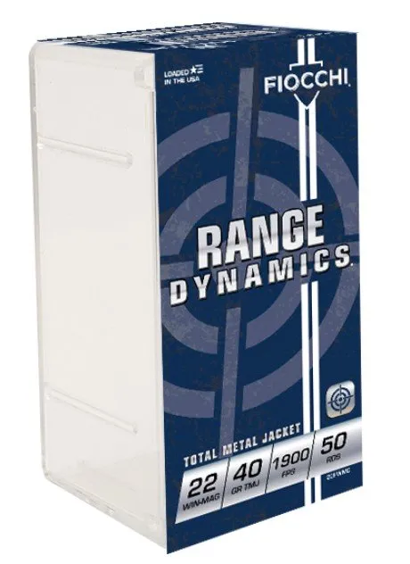 Buy Fiocchi 22FWMC Field Dynamics Performance 22WMR 40gr Total Metal Jacket... online