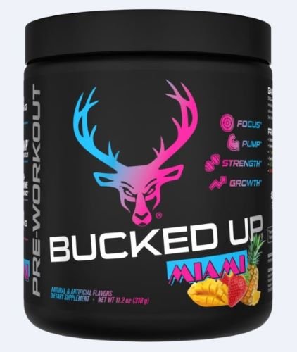 Buy Bucked Up Pre-Workout Miami 30 Serving Tub online