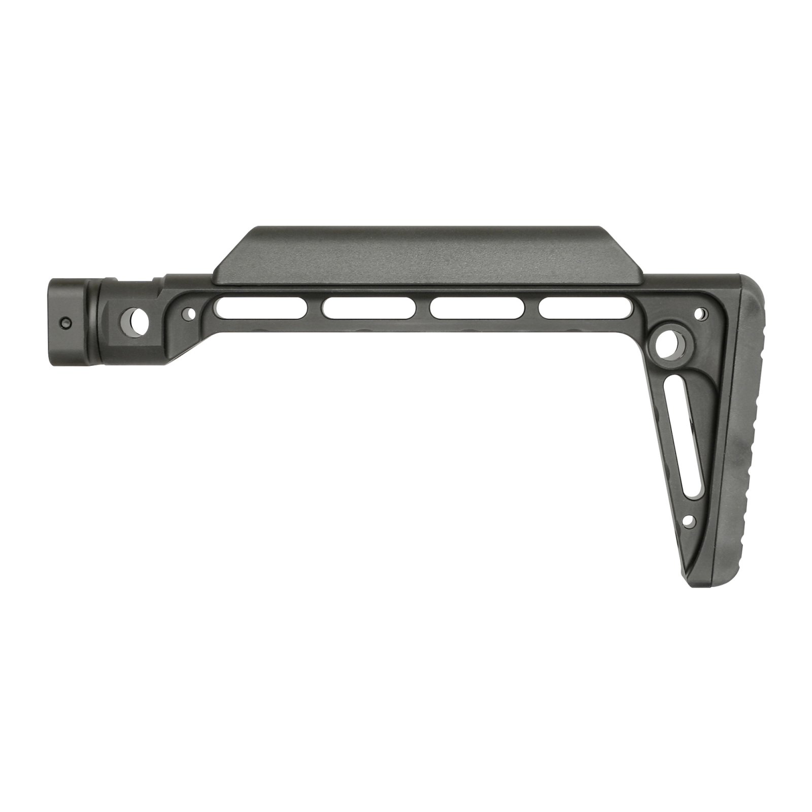 Midwest Industries Minimalistic Fixed Stock Black 6061 Aluminum - Midwest Industries